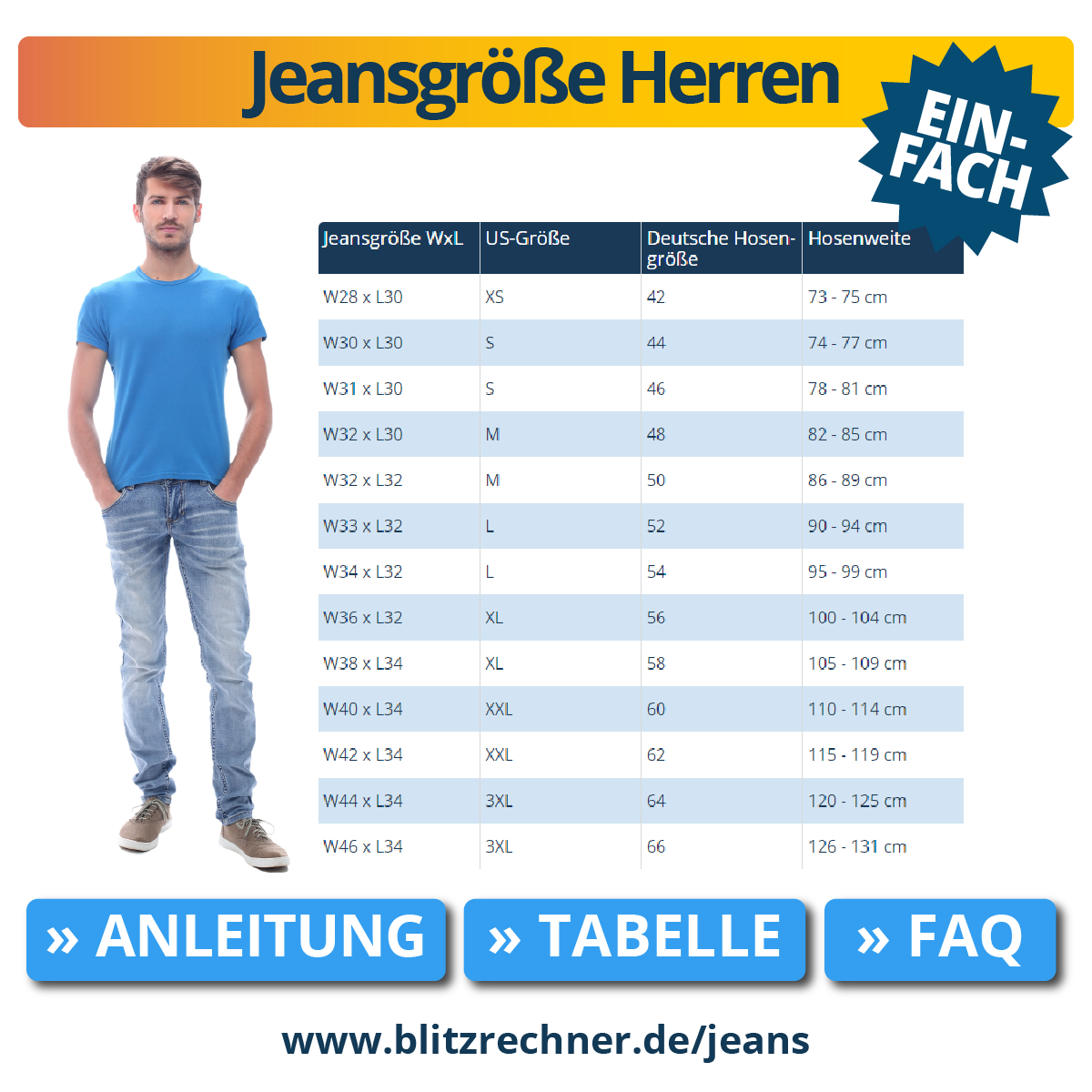 Bewegung Produktion Sirene jeans größe 30 32 entspricht ...